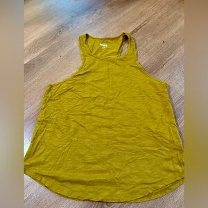 Madewell MWL Mustard Tank Top